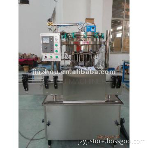 semi auto carbonated drink filling line